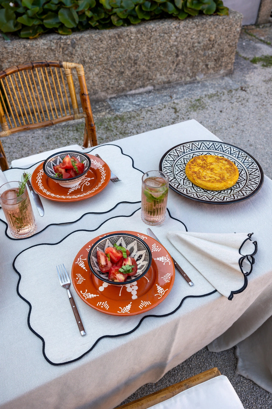 Placemat set Individual Palma