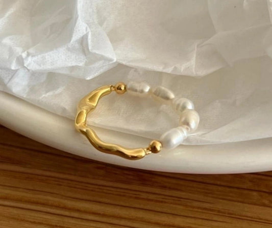 Ring Radiant pearl