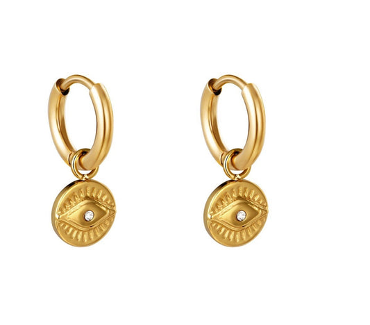 Oorbellen set Magic eye