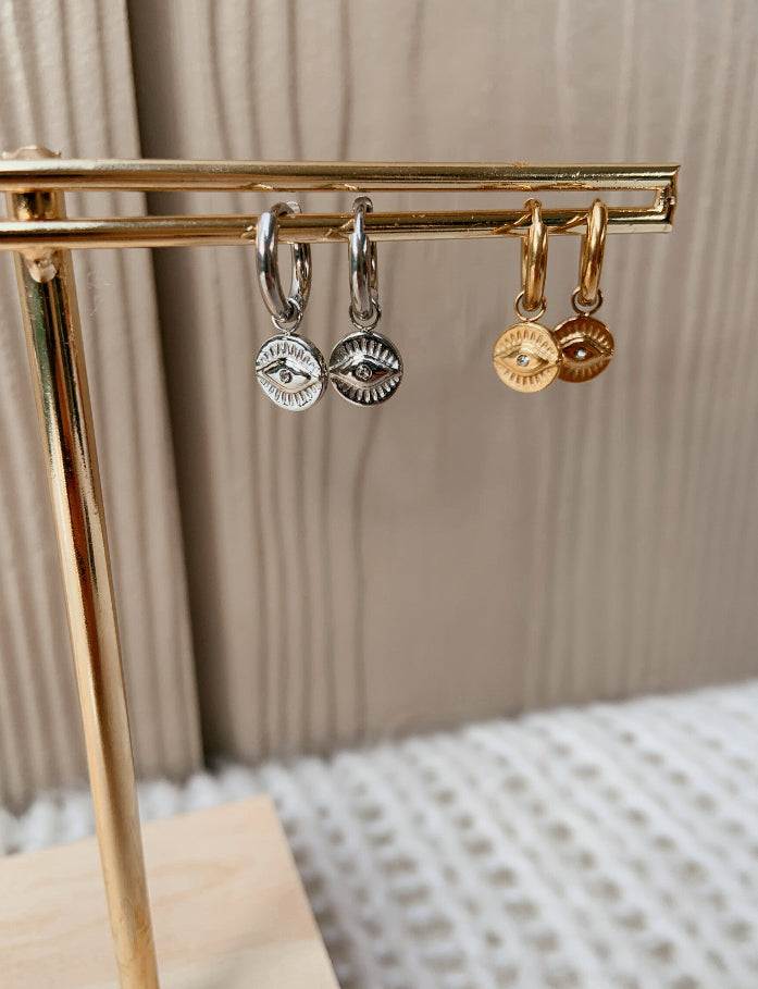 Oorbellen set Magic eye