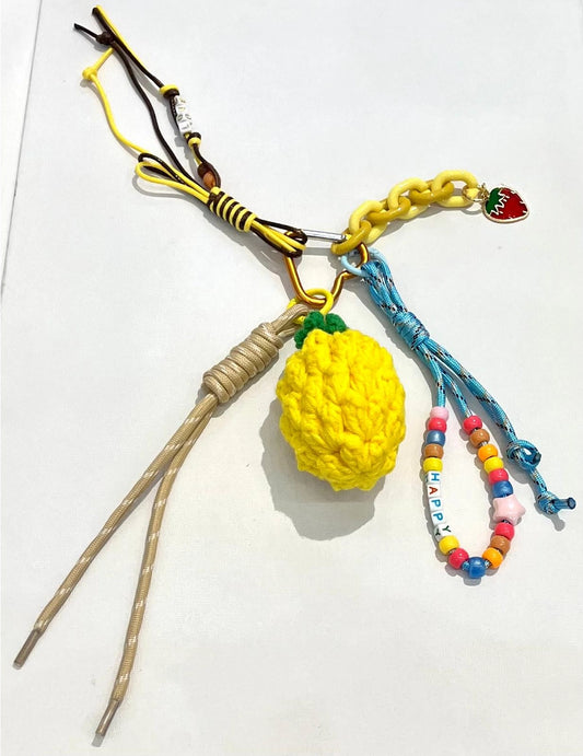 Bag charm pineapple