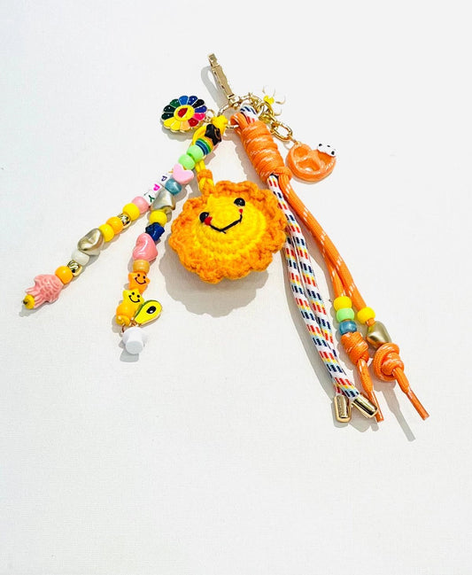 Bag charm sun