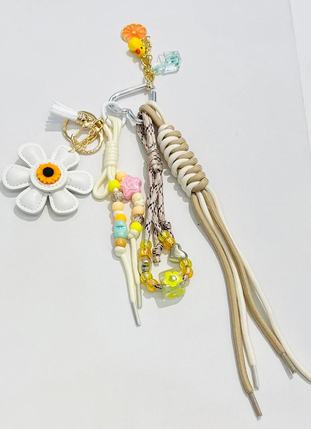 Bag charm flower