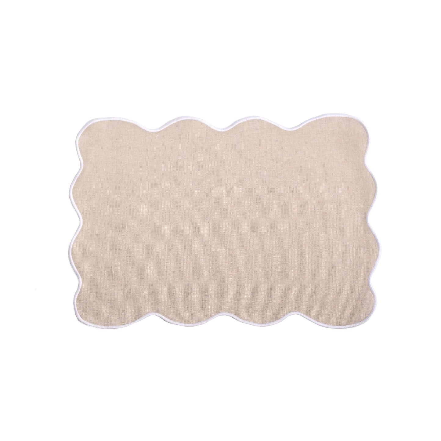 Placemat set Individual Palma wit