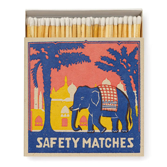 Pink Elephant | Square Matchbox
