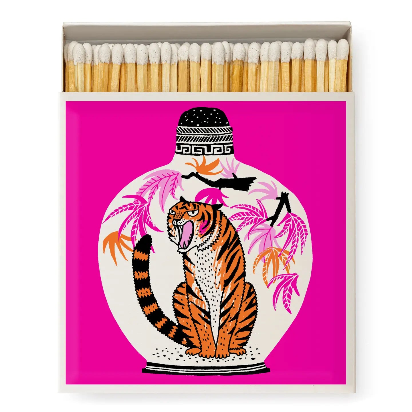 Charlotte Farmer Tiger | Square Matchbox