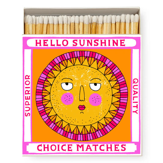 Hello Sunshine | Square Matchbox